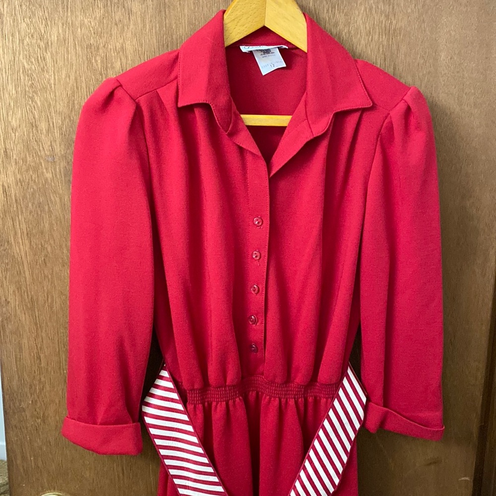 Vintage red dress